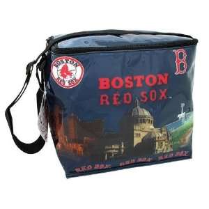 Boston Red Sox MLB 12 Pack Soft Sided Cooler Bag Sports 