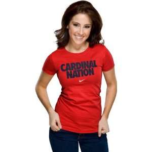  St. Louis Cardinals Womens Nike Red Cardinals Nation 