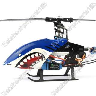 6CH 3D Tiger Wing RC Helicopter 450 V3 RTF For Trex 380  