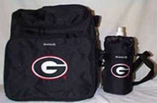 Georgia University Bull Dog Super G Diaper Bag Set  