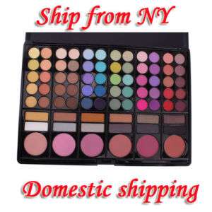 NEW 78 Color Fashion Eye Shadow Blush Palette Eyeshadow  