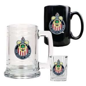   Deportivo Chivas USA Mugs & Shot Glass Gift Set