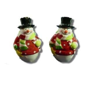 Snowmen Salt and Pepper Shaker Set 