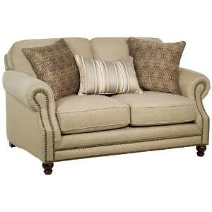    Westport Heights Pillows and Traditional Loveseat