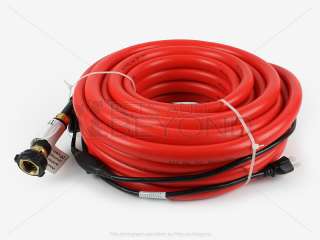 pvc thermohose ice free heated water hose 60ft 18m