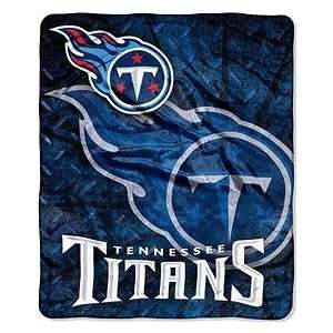 Tennessee Titans 50x60 Roll Out Style Royal Plush Raschel Throw 