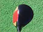  Rare Solid 7 Wood Refinished Black Mens Golf Club w New Tour Grip