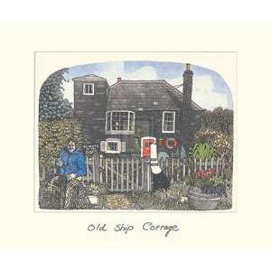 Old Ship Cottage by Chad Coleman 12x10 
