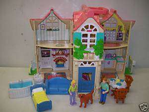 FISHER PRICE SWEET STREETS COUNTRY HOUSE LOADED  