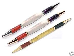 Teachers Pen Kits (Black Chrome powdercoat pen kit)  