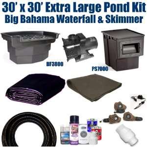 Koi Pond Kit 6,100 GPH Pump Atlantic Big Bahama Skimmer & 38 Atlantic 