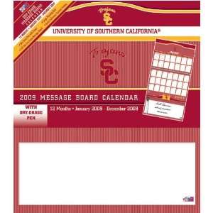    USC Trojans NCAA 12 Month Message Board Calendar