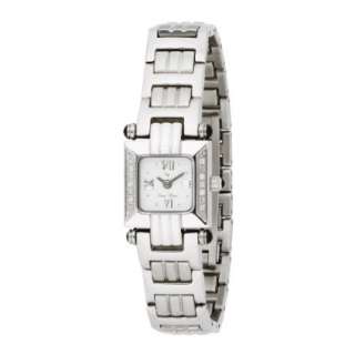 Lucien Piccard Womens 27066WH Whisper Diamond Accented Watch 