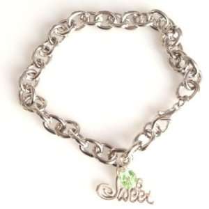  Silver Toned 16th Birthday Bracelet Jewelry
