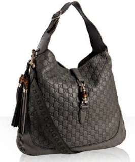 Gucci grey guccissima New Jackie large hobo  
