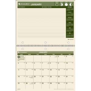  AT A GLANCE Recycled Monthly Desk/Wall Calendar, 11 x 8 1 