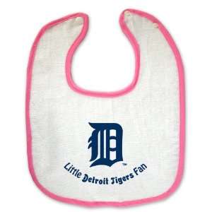 Detroit Tigers Girls Baby Bib