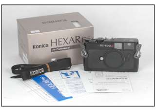 Rare* Konica Hexar 72 Rf Half frame Camera, Leica M mount *New*50 