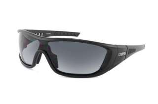 Uvex Chad Sunglasses Black with Smoke lens  