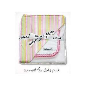  Connect the Dots Pink Hooded Towel & Washcloth Set Baby