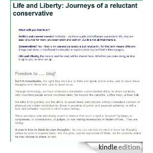  Life and Liberty  of a reluctant conservative 