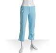 maxey light blue cotton heart print pajama pants