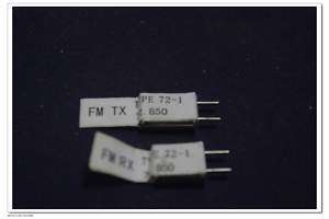 Crystal TX RX 72.810mhz FUTABA Hitec ESKY transmitter  