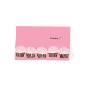  Thank You Cards   Cupcake Row Princess By Snow And Graham 