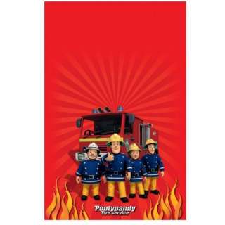 Fireman Sam Birthday Party Sticker Sheet  Loot Bag Fillers  