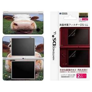  Nintendo DSi XL Decal Skin   Big Nose Cow 