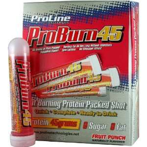   Proburn45, Fruit Punch, 3.1 fl. oz. 12 Count