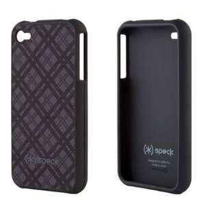  IPH4FTDA02A027A Blk/Gry Plaid Case for iPhone4 GPS 