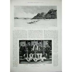   1896 War Troops Dongola Nile Australian Cricket Sport