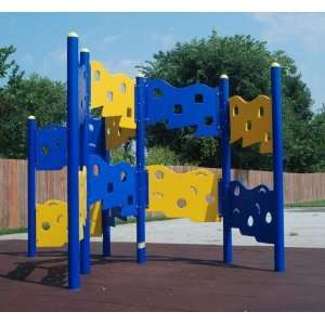   Playsystems 82206 Zig Zag Climbing Wall  6 Section Toys & Games