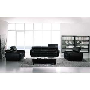  New 3pc Contemporary Modern Leather Sofa Set #AM 290 C 