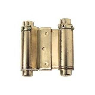  Brass Double Action Spring Hinges Adjustable Tension Pair For Door 