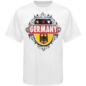  World Cup Germany White Country T shirt   Sports 