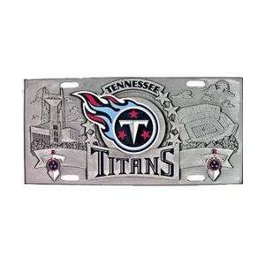 Tennessee Titans   3D NFL License Plate 