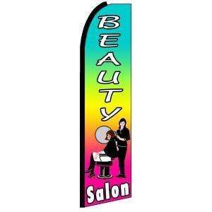  Beauty Salon Multi Color Extra Wide Swooper Feather 