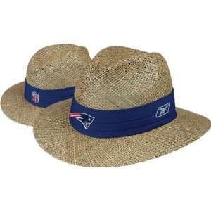 New England Patriots Pre Season Coachs Straw Hat  Sports 