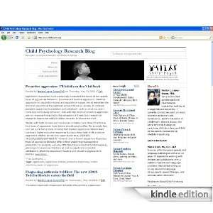   Psychology Research Blog Kindle Store Nestor L. Lopez Duran PhD