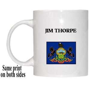    US State Flag   JIM THORPE, Pennsylvania (PA) Mug 