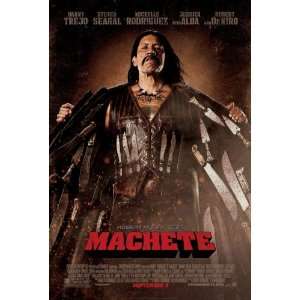  Machete 27 X 40 Original Theatrical Movie Poster 