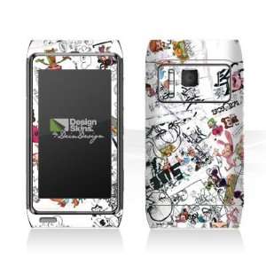   Skins for Nokia N 8   Aiko   Scarabocchi Design Folie Electronics