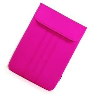  11.6 11 Hot Pink Color Neoprene/Cotton Sleeve/Bag for macbook Air 