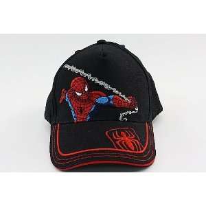  Spider Man Boys Black Baseball Hat Cap Toys & Games