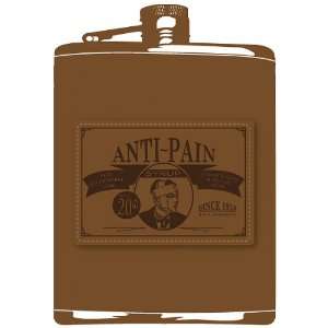  H2O (Hip to Own) Stainless Flask   Anti Pain Patch 
