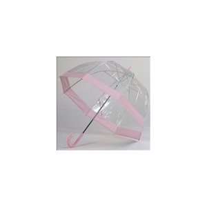  Pink Trim Bubble Umbrella 