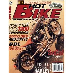  Hot Bike Magazine  June 2000 (Sporty Tech 883 1200 