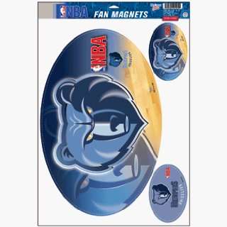  Memphis Grizzlies Car Magnet Set **